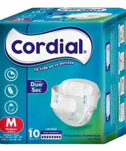 Pañal Cordial Adulto Mediano 10 PZS