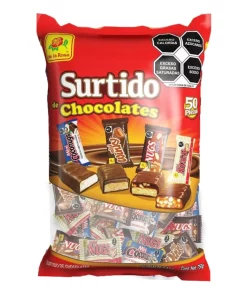 Chocolate La Rosa Surtido Mini 50 PZS
